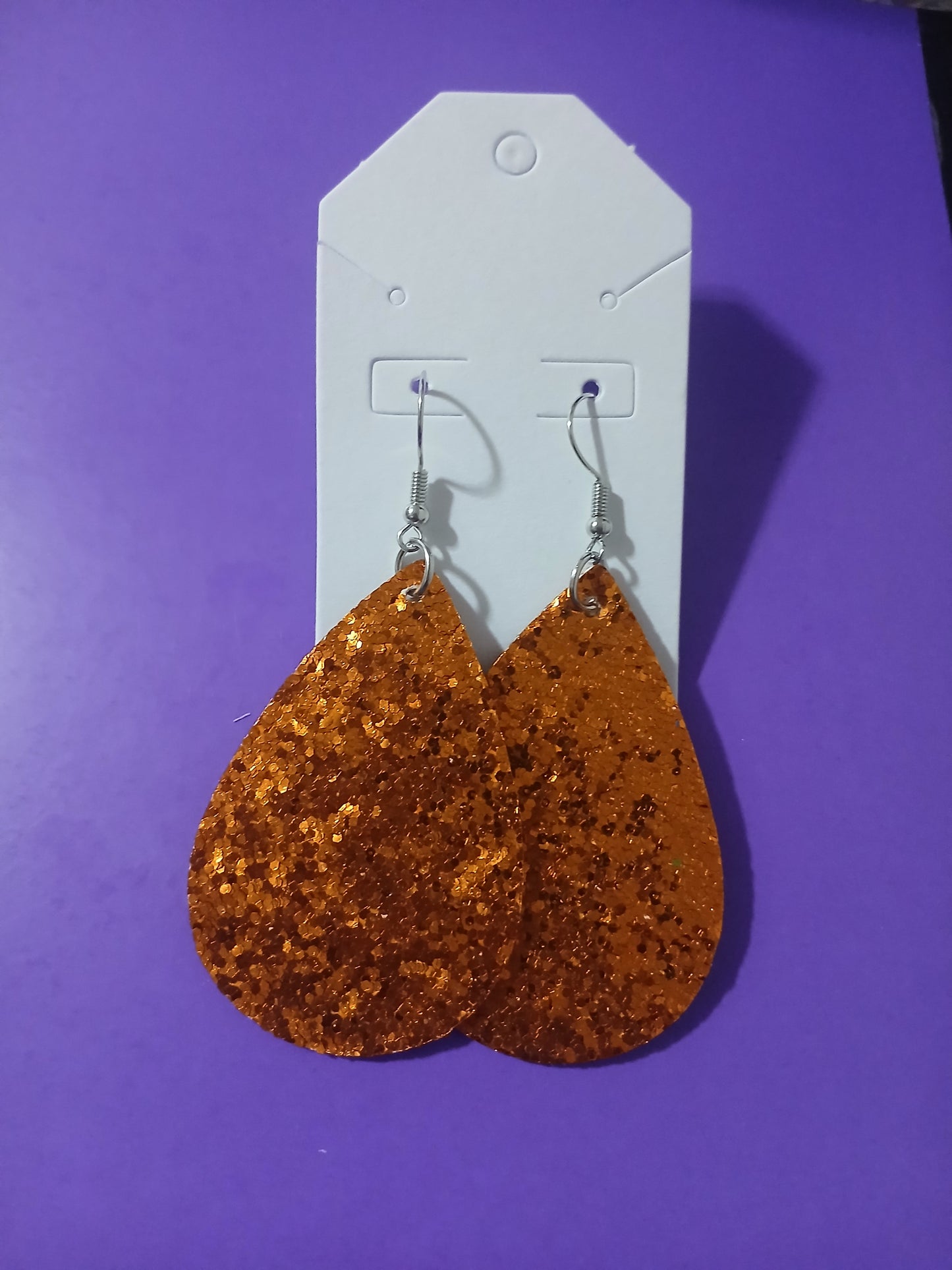 Bronze Sparkling Earrings