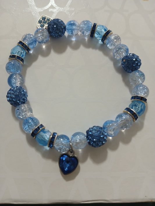Blue Jeans Bling Bracelet