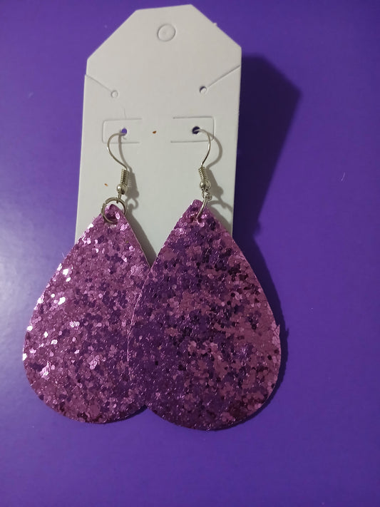 Purple Passion Sparkling Dazzle Earrings